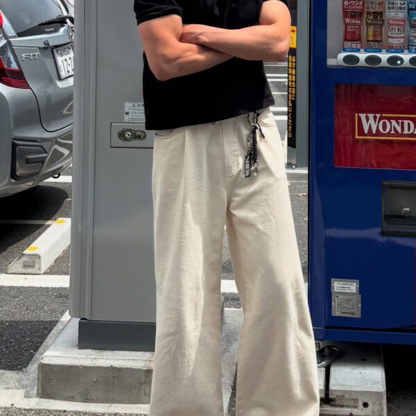 Men's Classic High-Waisted Pants